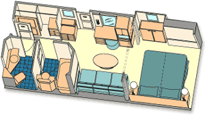 Deluxe Inside Stateroom
