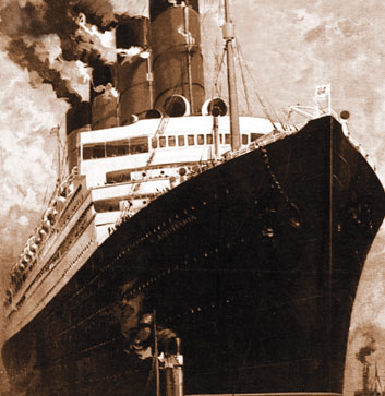 Cunard Ship